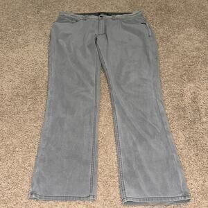 O’Neill Hybrid Grey Modern Fit Slim Straight Pants Size 36